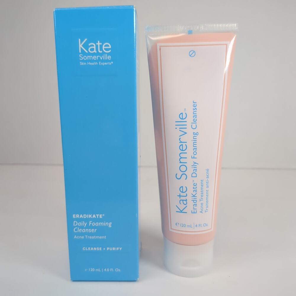 Kate Somerville EradiKate Daily Foaming Cleanser Acne Treatment 4 oz -Exp 11/28